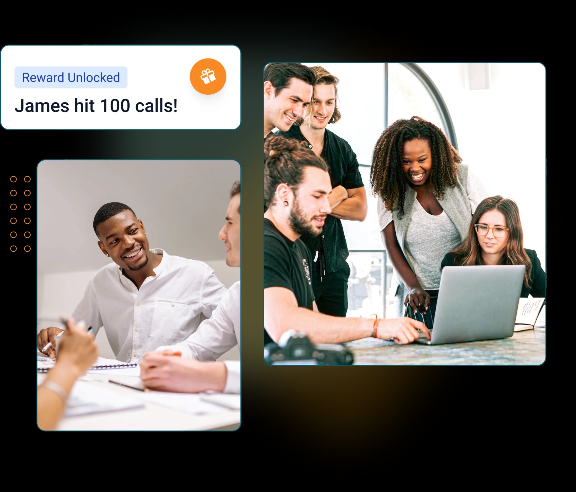 Celebrating team member